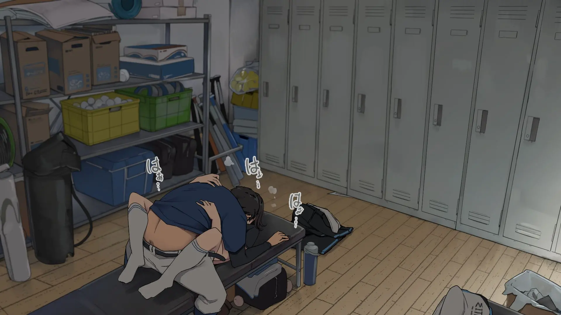 Tsukiatteru Senpai Joshi Manager Ni Bushitsu De Nuite Morau | 사귀는 선배 여자 매니저에게 부실에서 빼달라고 하기